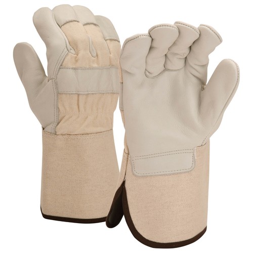 Guantes de Carnaza Reforzada Anticorte